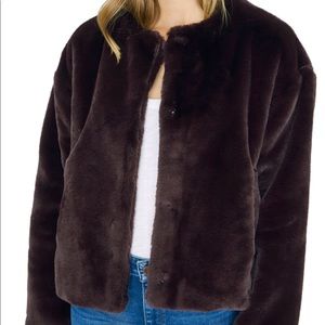 Sanctuary faux fur jacket